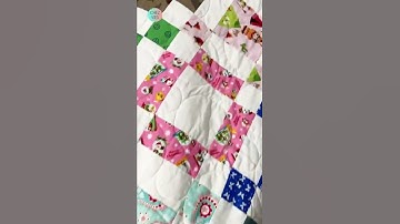 Finished Quilt - Scrappy Quilt