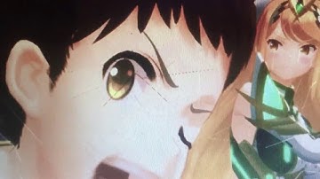 Mythra Slaps Rex Into The Forth Wall