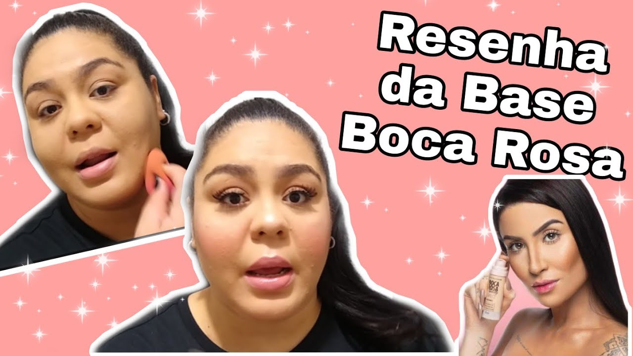Testando Base Boca Rosa👄