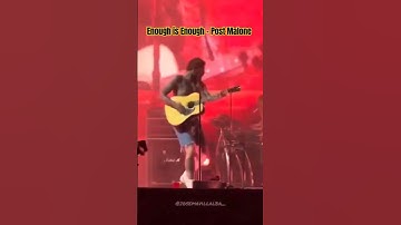 Thumbnail of Enough is Enough - Post Malone (Sub. Español)