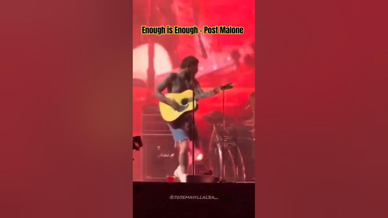 Enough is Enough - Post Malone (Sub. Español)