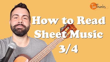 How to read sheet music for Ukulele Players - 2/4 Ukulele Tutorial