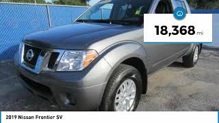 2019 Nissan Frontier P1149