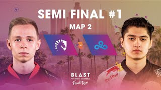 BLAST Pro Series Los Angeles 2019 - Front Row - Semi-Final - Team Liquid Vs. Cloud9 - map 2