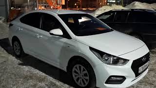 HYUNDAI SOLARIS 2019 года, пробег 22 000 км, обзор автомобиля с пробегом в Альянс Select Чебоксары