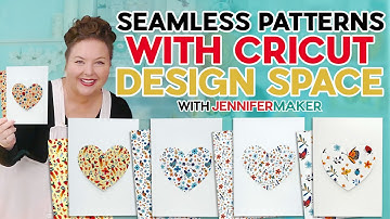 How To Use Seamless Patterns in Cricut Design Space