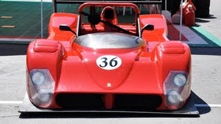 Ferrari 333 SP - Start Up Revs Flybys