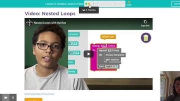 Code.org - Course F (2019): Nested Loops in Maze