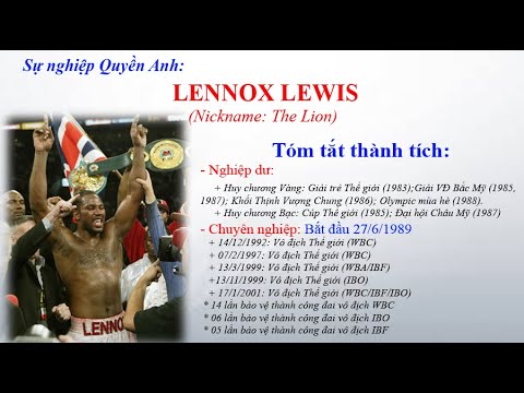 Video: Lennox Lewis: Tiểu Sử, Sự Nghiệp Và Cuộc Sống Cá Nhân