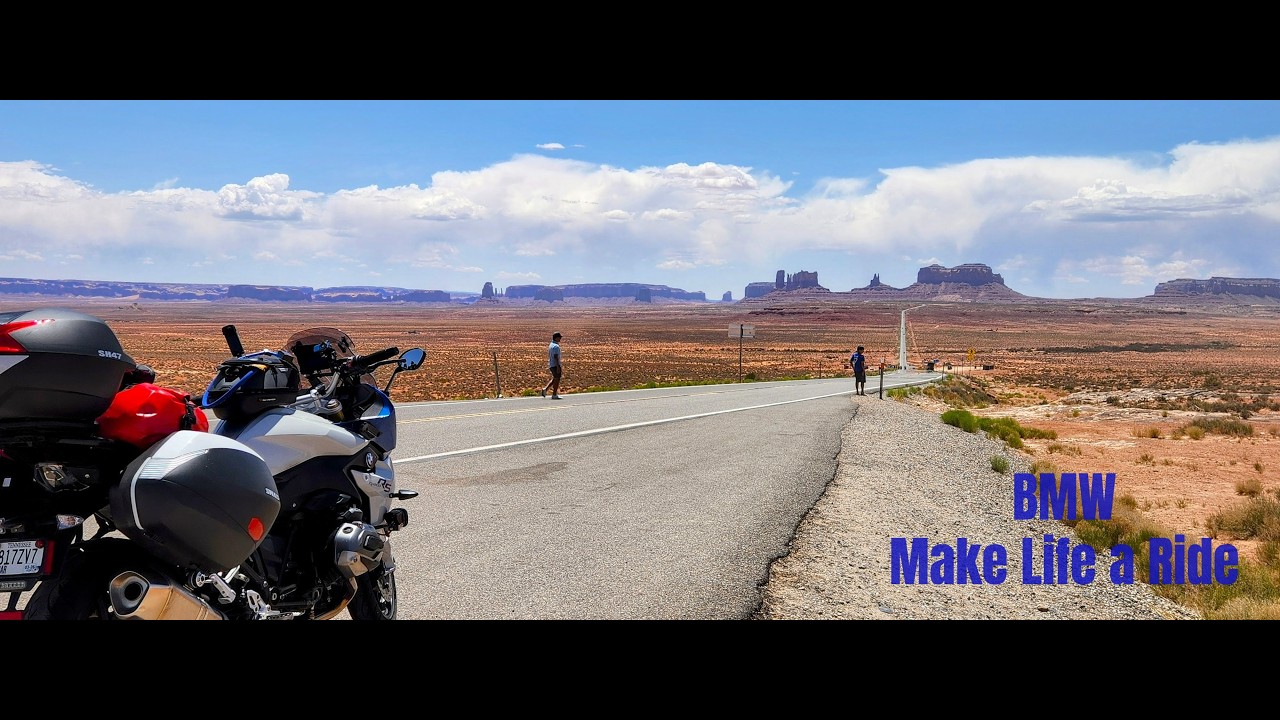 Day 17 - America the Beautiful Ride - Riding into the Red: Moab to Monument Valley on a BMW R1200 RS