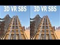 VR 3D Roller Coaster 7 Американские Горки видео для VR очков 3D SBS VR box