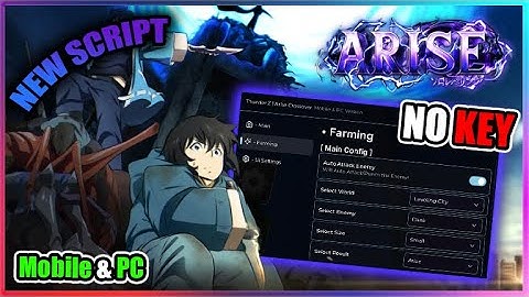 [🔥NEW] Arise Crossover Script - Auto Farm GUI & More (NO KEY!!)
