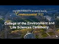 2023 College of the Environment and Life Sciences Ceremony