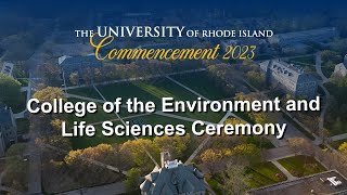 2023 College of the Environment and Life Sciences Ceremony