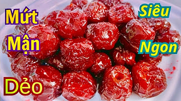 Cách Làm Mứt Mận Hà Nội Dẻo Ngon Đơn Giản || HVMĐ 340