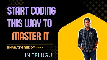 How to Start Coding? Beginner’s Guide to Programming 🚀 | Telugu