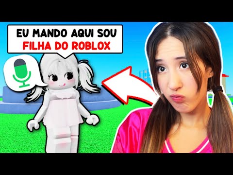 AGINDO como uma CRIANÇA MIMADA no VOICE CHAT do ROBLOX