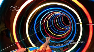 Grecotel Riviera Olympia Black Hole & Flying Boats Single Tube 360° VR POV Onride