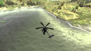 Arma 2 Water Mod Test : Without mod
