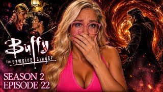 BUFFY HAD TO KILL ANGEL?! 💔 | Buffy the Vampire Slayer S2E22 Finale Reaction
