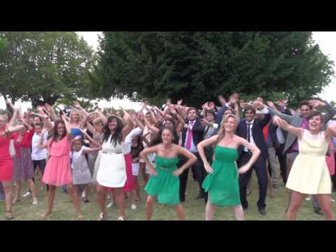 flashmob mariage S&N