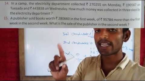 Class 4th Maths Exercise 3.4 Word Problems Ncert and Cbse Pattern By Rakesh Sir BSA Public School..