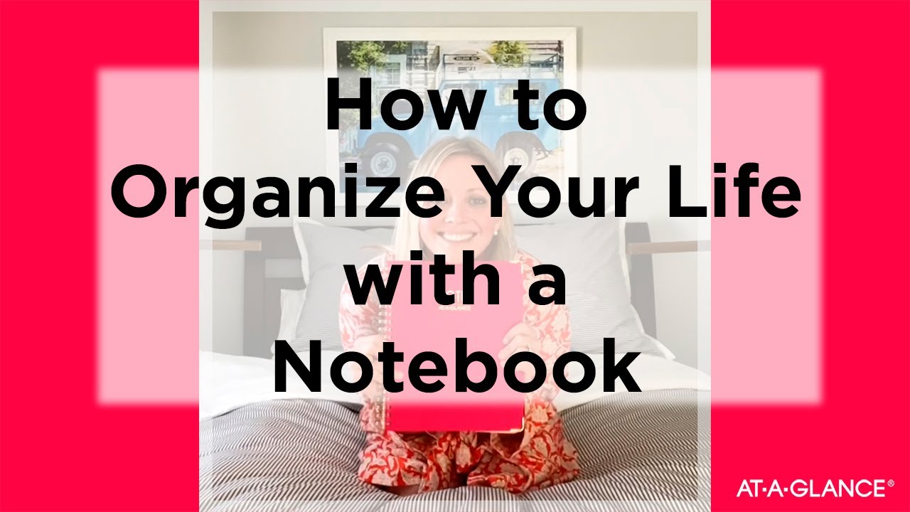 How to Organize Your Life with a Notebook - YouTube