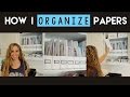 How to Organize Papers with Magazine Holders (Konmari Inspired)