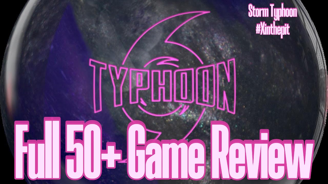 Storm Typhoon // Full 50+ Game Bowling Ball Review!! 2025 review
