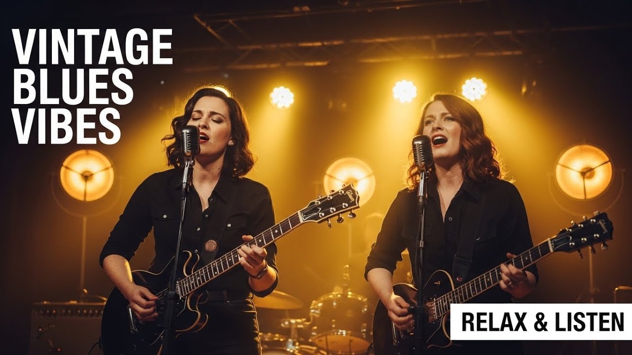 Vintage 1940s Slow Blues Vibes 🎙️ Authentic 40s–50s American Bar Atmosphere Music