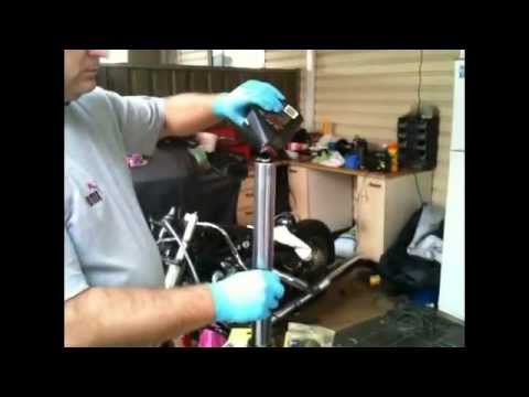 Part 1 - How To Change - Changing Fork Seals Fork Seal Oil ...