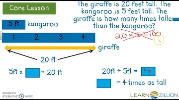 4.oa.2 Multiplication and Divison Word Problems