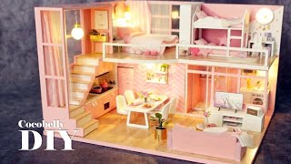 Dream Angel Loft Apartment | DIY Miniature Dollhouse Crafts