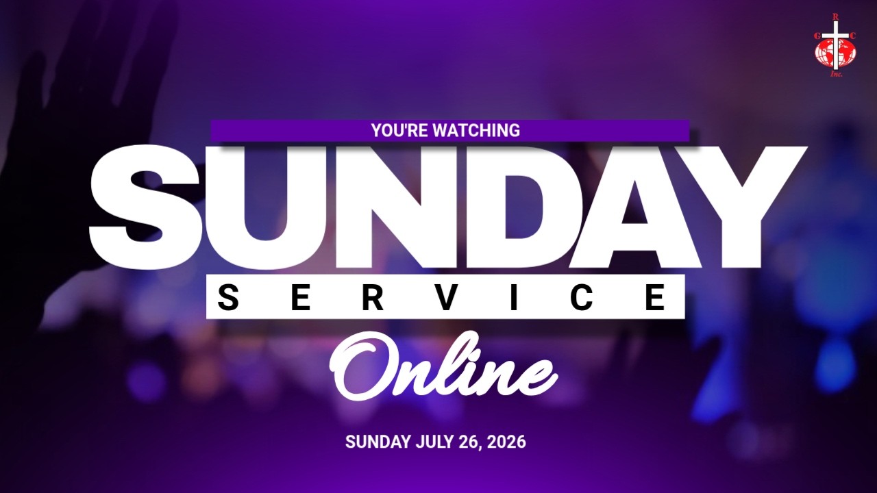 RGC LCC SUNDAY SERVICE//26//07//2026