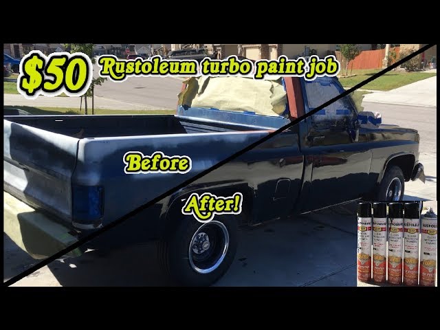 I Bought The VIRAL Rustoleum Turbo Paint To TEST It On My TRUCK 