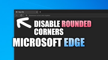 Disable rounded corners in Microsoft Edge