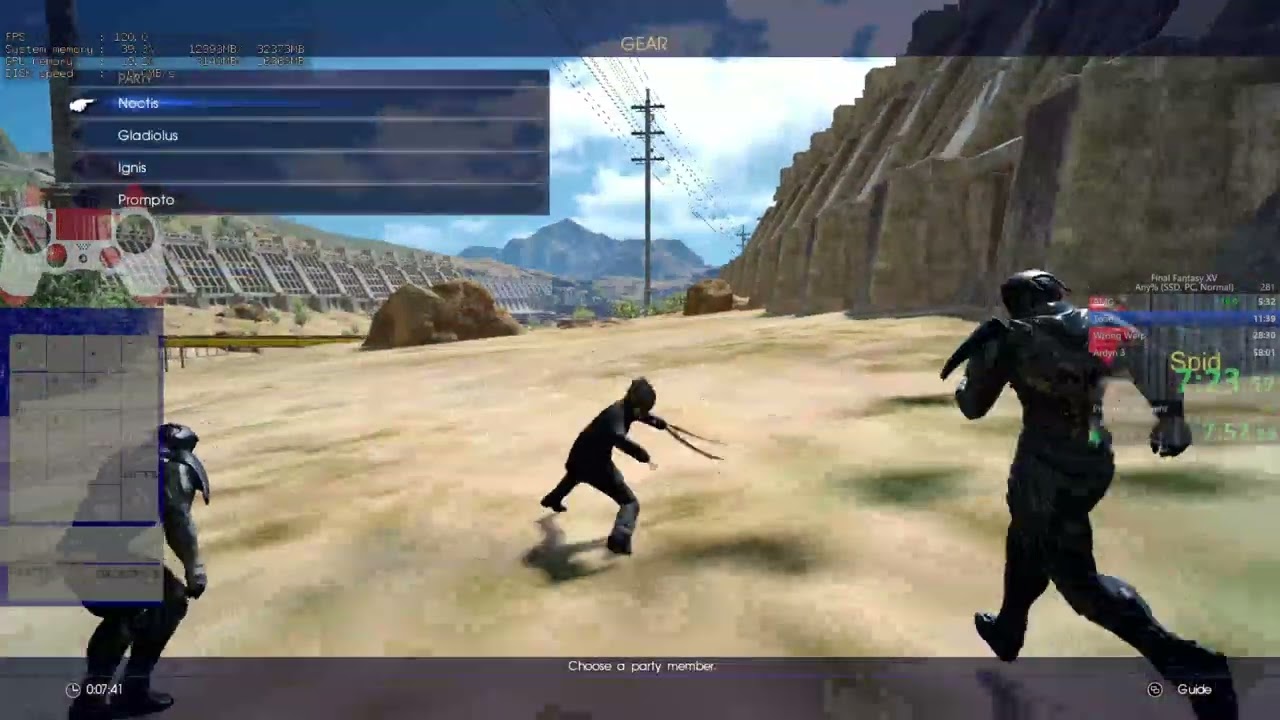 FFXV Speedrun - New Game - Normal - Any% - PC Windows Edition - 