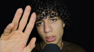 ASMR Mouth Sounds and Hand Movements
