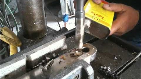 Drilling Titanium in a snap !