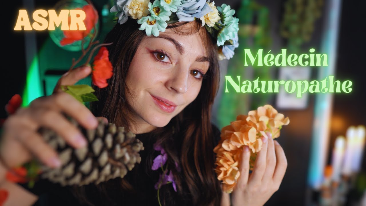 ♡ ASMR  - Médecin Naturopathe / Test des 5 sens ♡