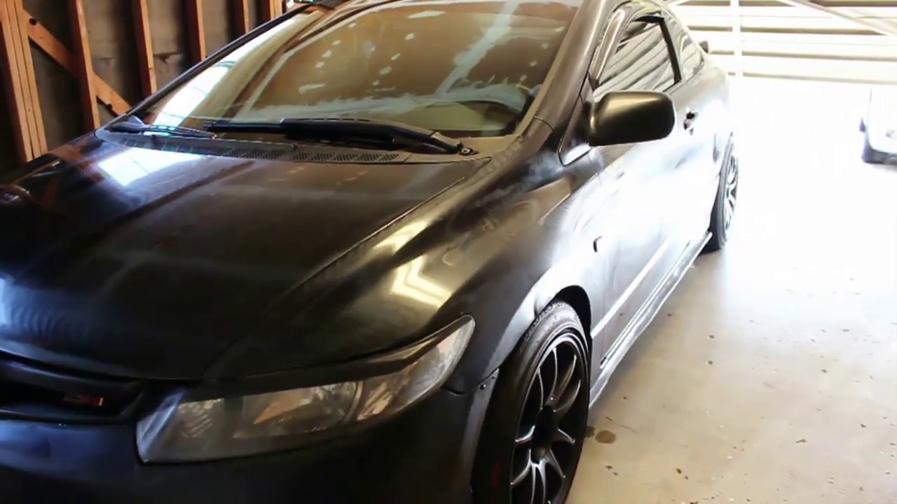 like a prayer Polishing my 2006 Honda Civic Si