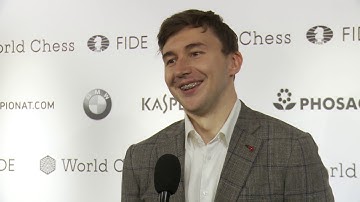 Moscow Grand Prix 2019. Round 1,  game 1. Interview with Sergey Karjakin and Alexander Grischuk