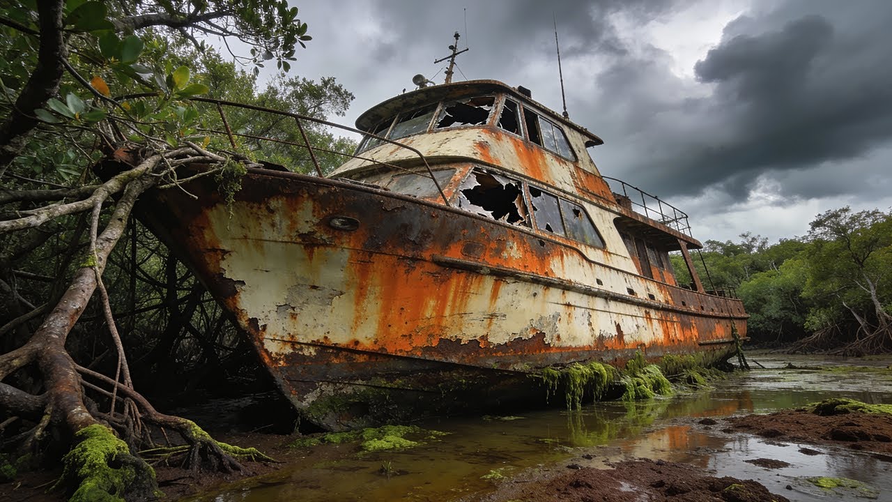 $1,800 Abandoned Fishing Boat to LUXURY | 30-Day ASMR Restoration