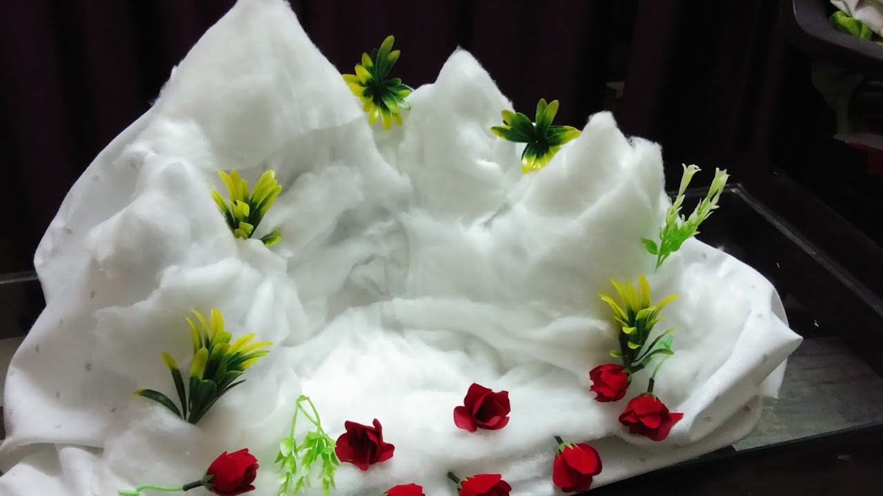 how to do kailasa parvatha to lord shiva | decoration ideas for Shivaratri | kailasa mountains@home