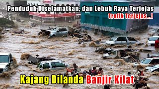 Kajang Dilanda Banjir Kilat: Warga Terselamatkan, Jalan Rusak 9 Mei 2024