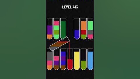Water Sort Puzzle level 413