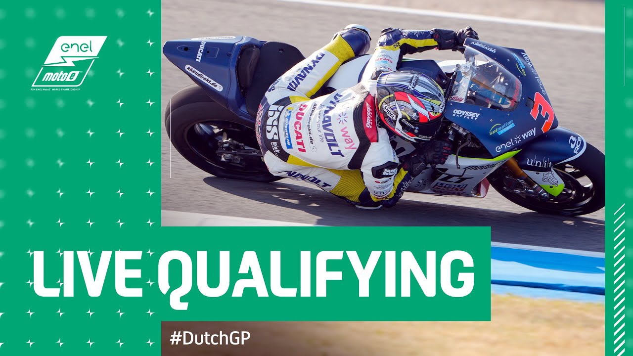 MotoE™s LIVE Qualifying #DutchGP 🇳🇱