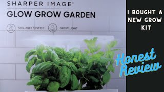 Sharper Image Glow Grow Garden.  Indoor Garden All In one Kit!