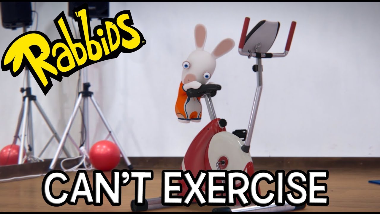 Rabbids can't exercise [INT] - YouTube
