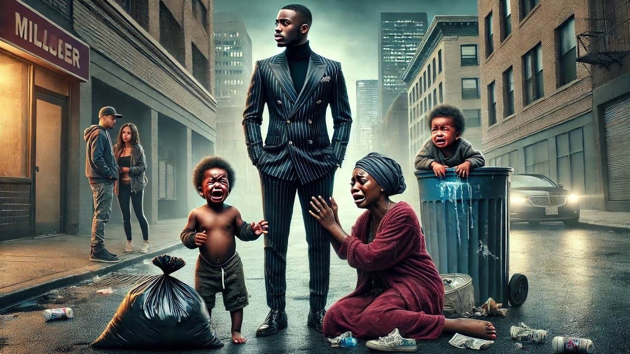 A Millionaire Sees His Ex~Wife Digging Through Trash With Twins And What He Does Next Shock#tren